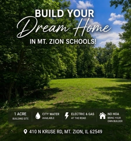 Mt Zion, IL 62549 Macon County