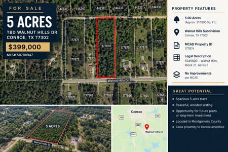 Conroe, TX 77302 Montgomery County