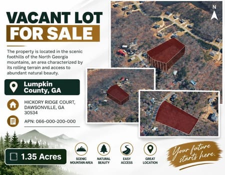 Dawsonville, GA 30534 Lumpkin County