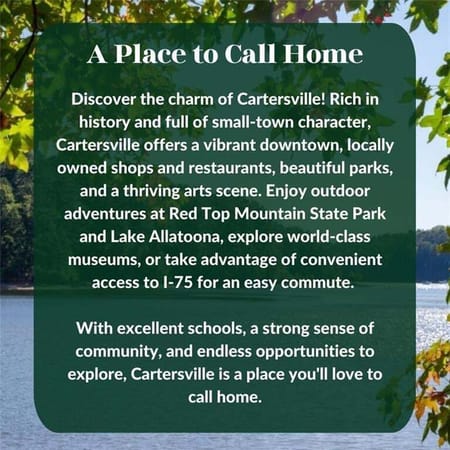 Cartersville, GA 30121 Bartow County