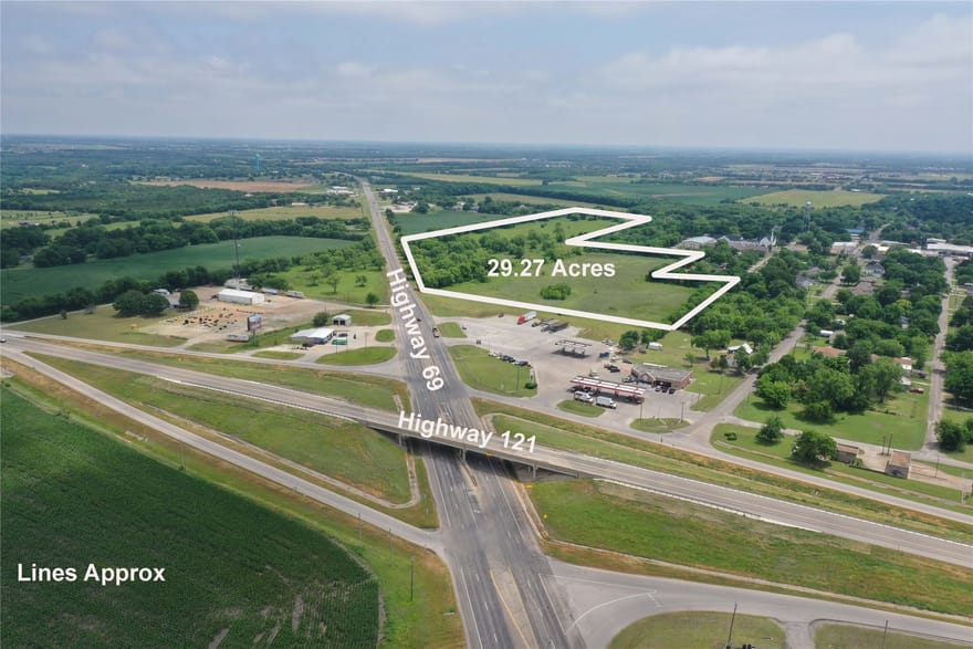 29.366 AC South Side Hwy 69, Trenton, Texas