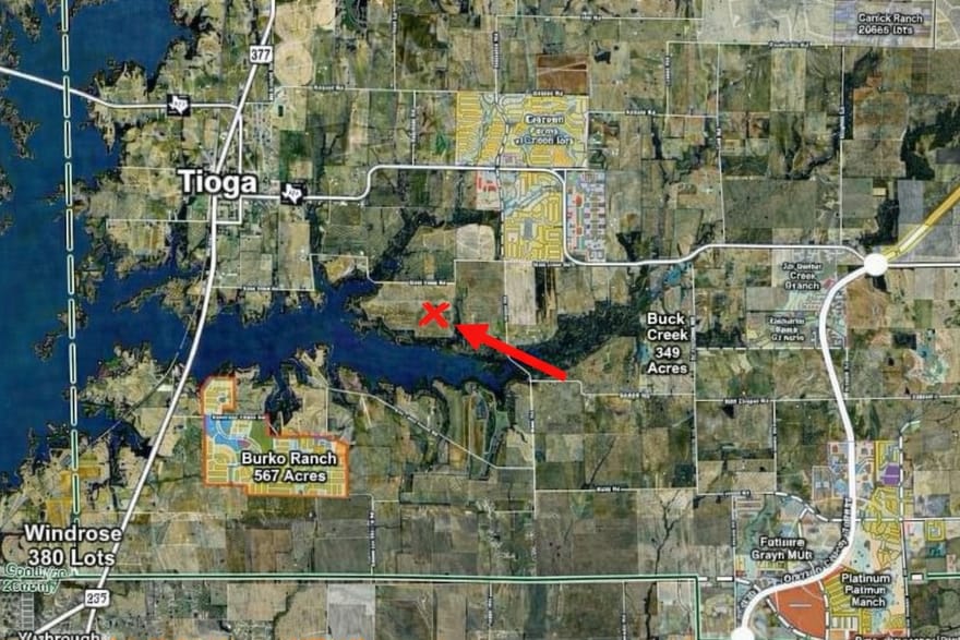 99AC Buck Creek, Tioga, Texas