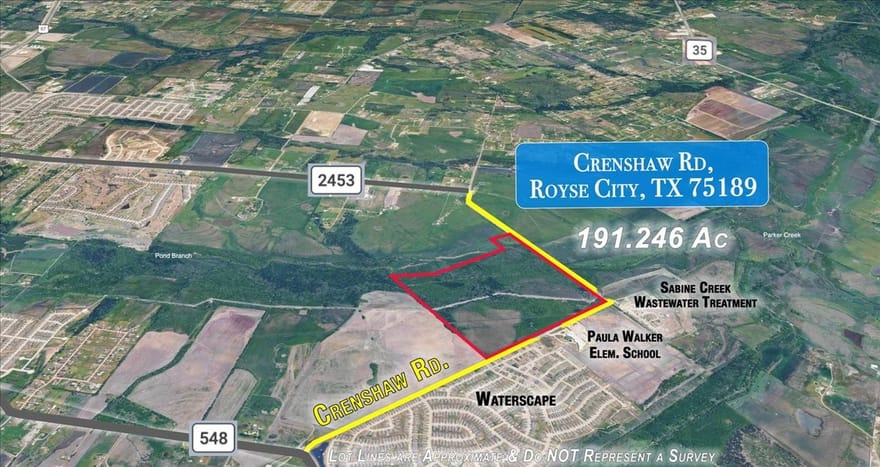 TBD Crenshaw Road, Royse City, Texas
