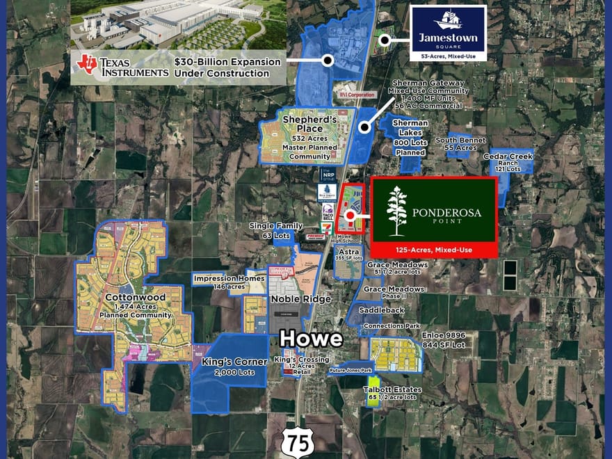 US-75 Ponderosa Road, Howe, Texas