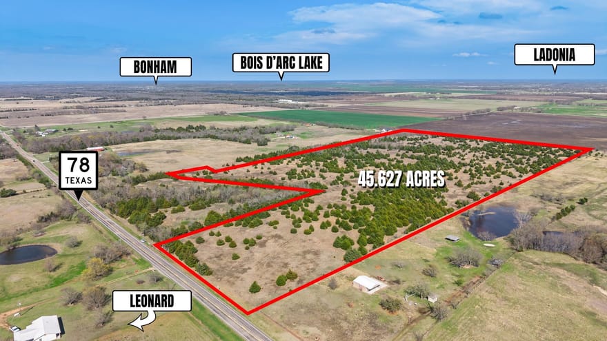45.62 Acres S Hwy 78, Bonham, Texas