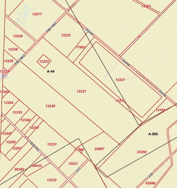 Fm 1862 S, Blessing, Texas