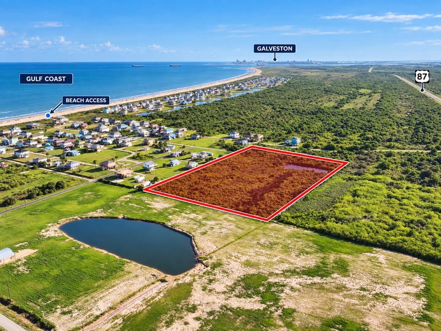 940 Wesley Way, Port Bolivar, Texas