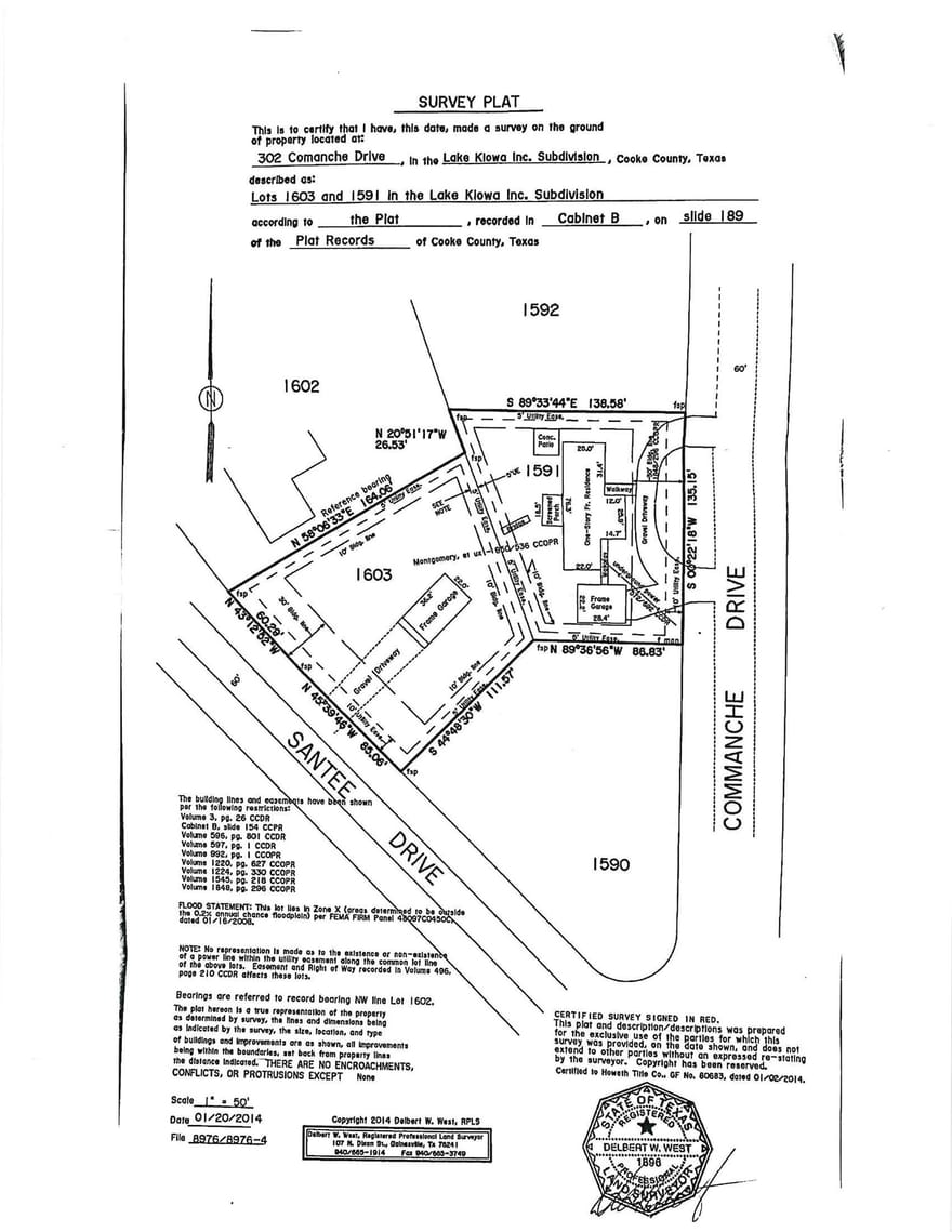 302 A Comanche, Lake Kiowa, Texas