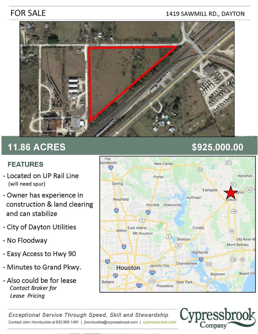 1419 Sawmill Road, Dayton, Texas
