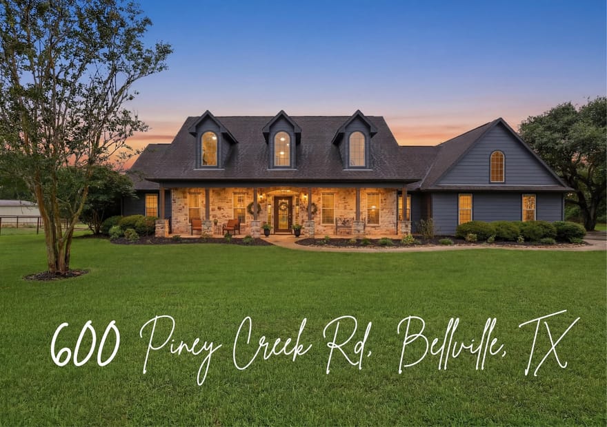 600 Piney Creek Road, Bellville, Texas