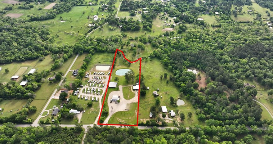 7.7 ac 3935 Spring Branch Road, Montgomery, Texas
