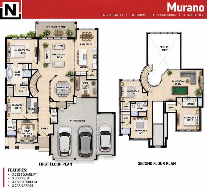 3807 Texas Redbud Road, Katy, Texas