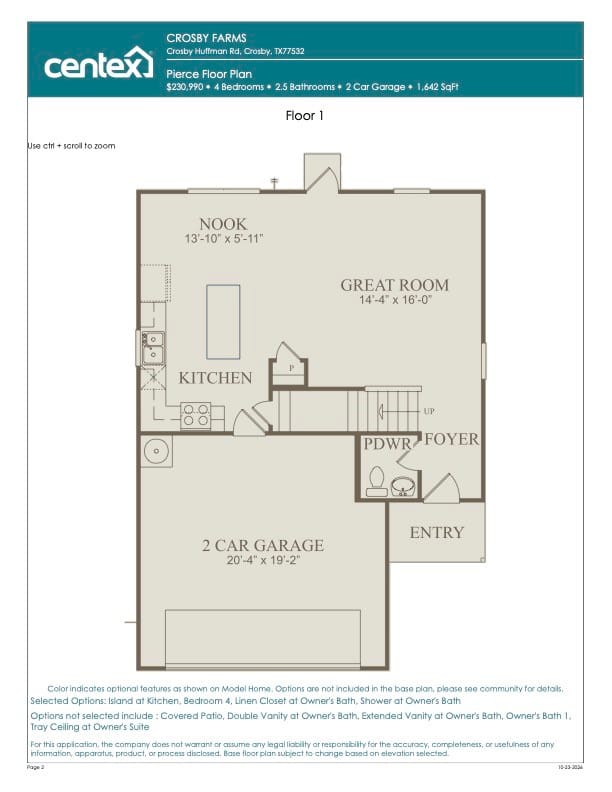 218 Olympic Harbor Drive, Crosby, Texas