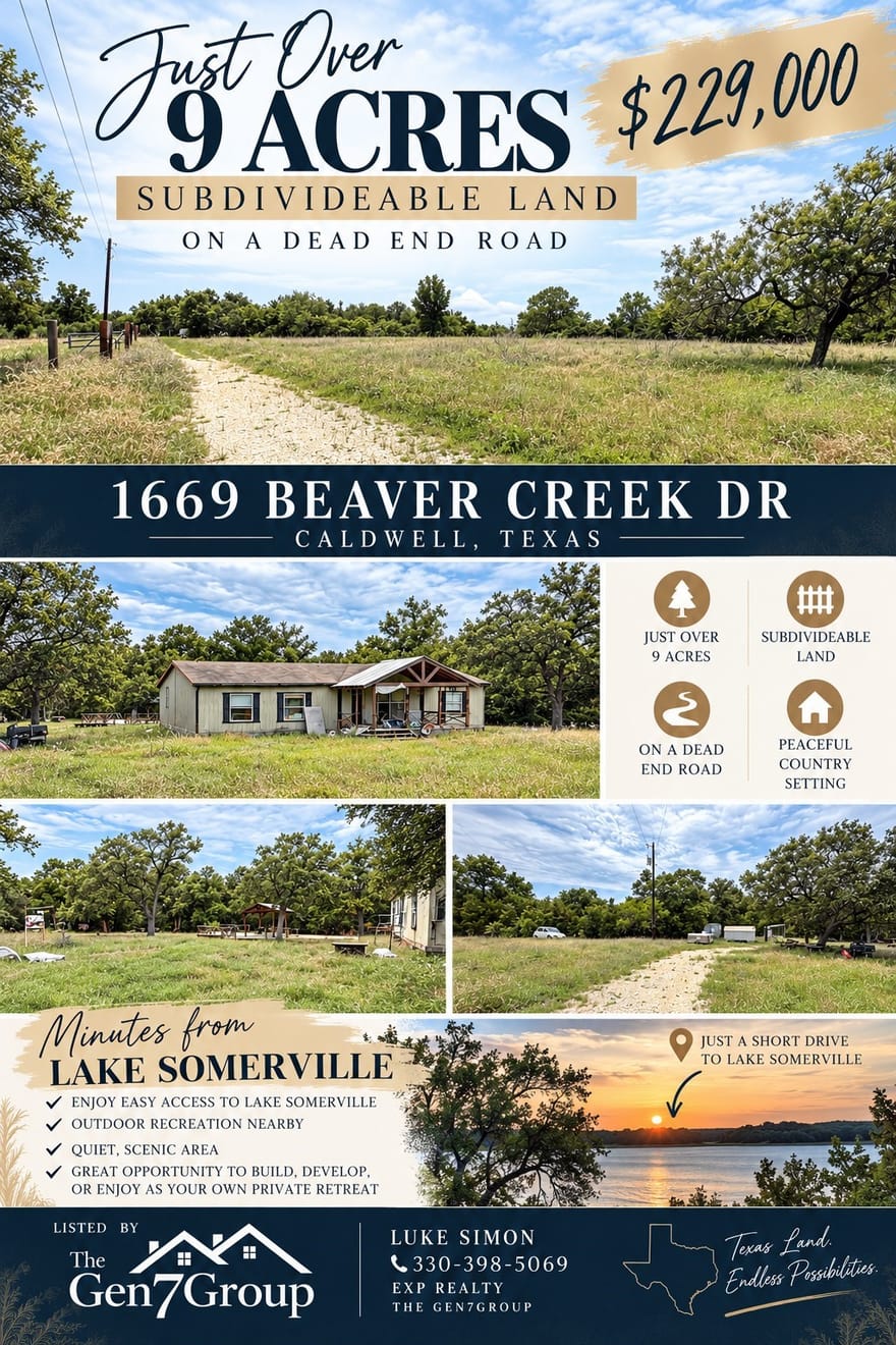 1669 Beaver Creek Circle, Caldwell, Texas
