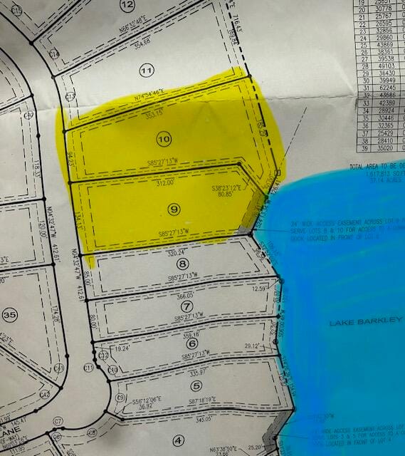 Lot 9 & 10 Oak View Lane, Eddyville, Kentucky