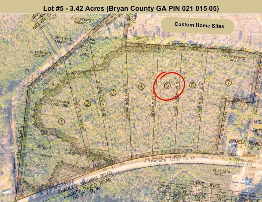 LOT 5 Charles Shuman Road, Pembroke, Georgia