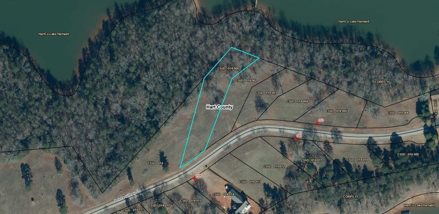 LOT 1 Sidney Point Drive, Hartwell, Georgia