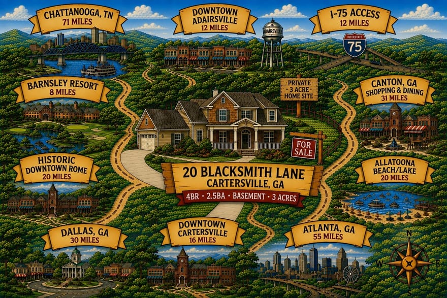 20 Blacksmith Lane NW, Cartersville, Georgia