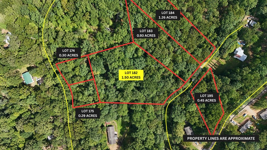 LOT 182 Hillside Drive, Clarkesville, Georgia