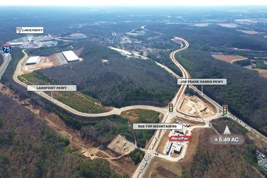 Joe Frank Harris Pkwy & Peach Orchard Road, Emerson, Georgia