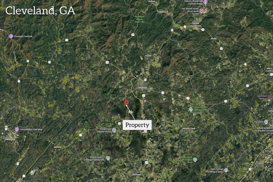 Hwy 115, Cleveland, Georgia
