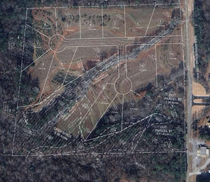 Bold Springs Road, Monroe, Georgia