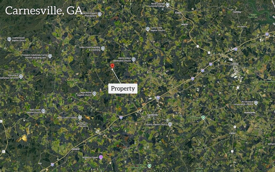 2122 Hunters Creek Road, Carnesville, Georgia