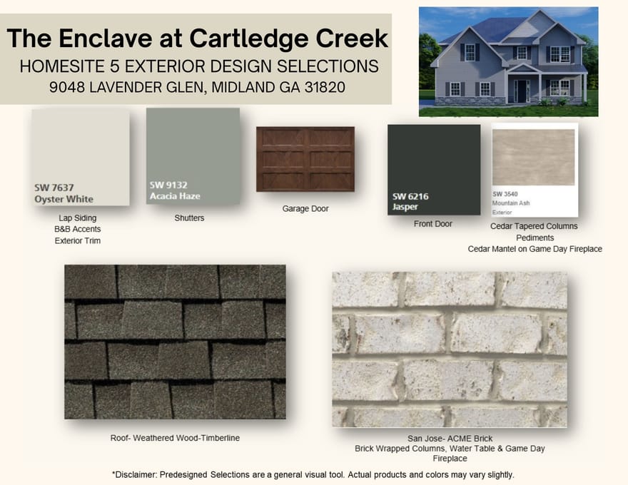 9048 Lavender Glen, Midland, Georgia
