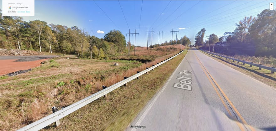 Belk Road, Newnan, Georgia