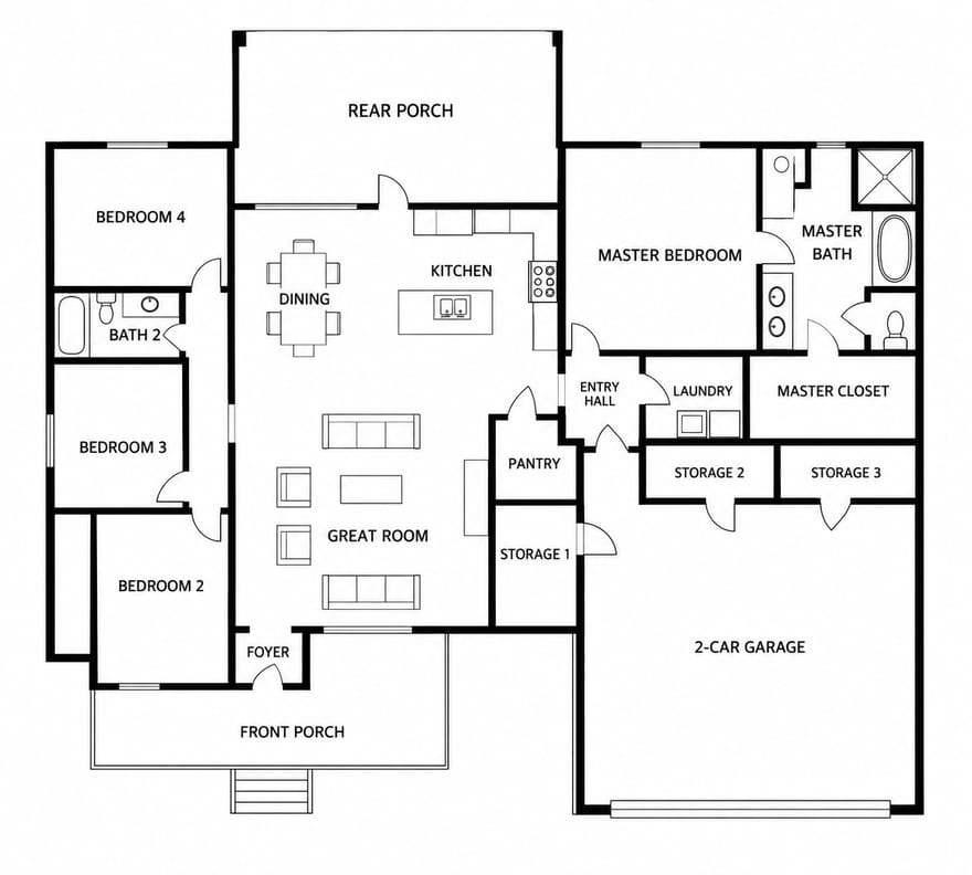 276 Bishop Road, Meansville, Georgia
