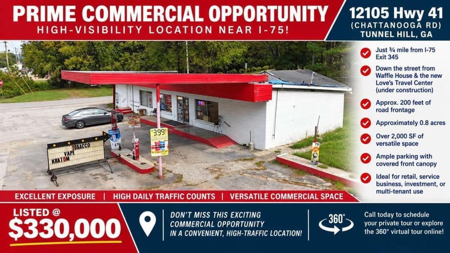 12105 Highway 41, Tunnel Hill, Georgia