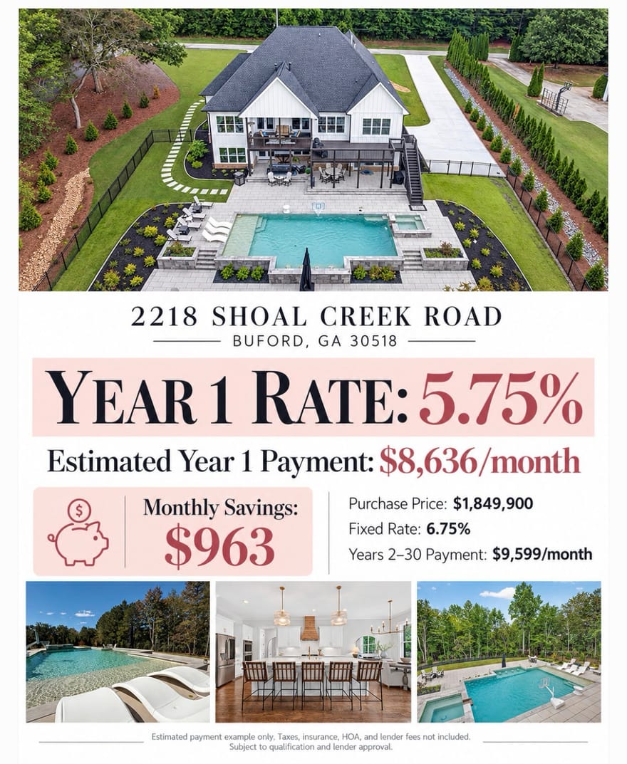 2218 Shoal Creek Road, Buford, Georgia