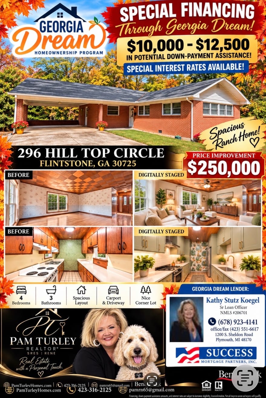 296 Hill Top Circle, Flintstone, Georgia